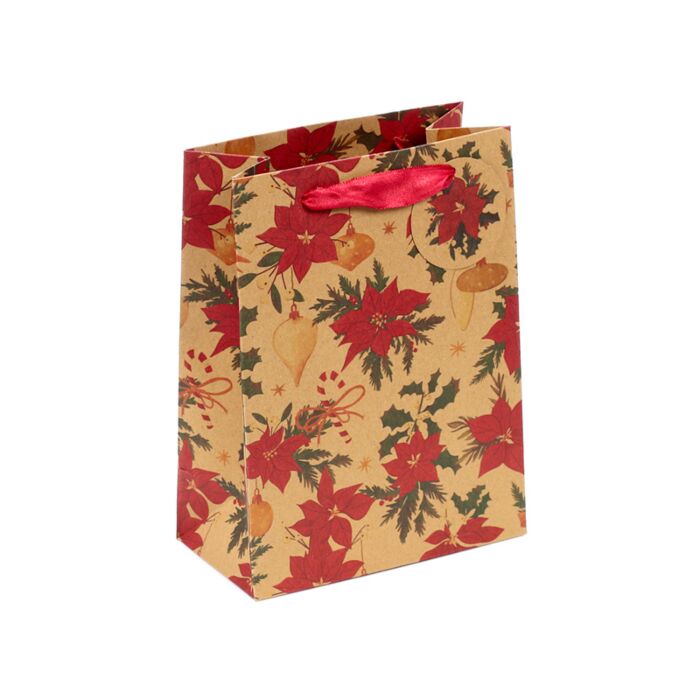 Christmas Gift Bag (Medium) - Christmas Botanicals