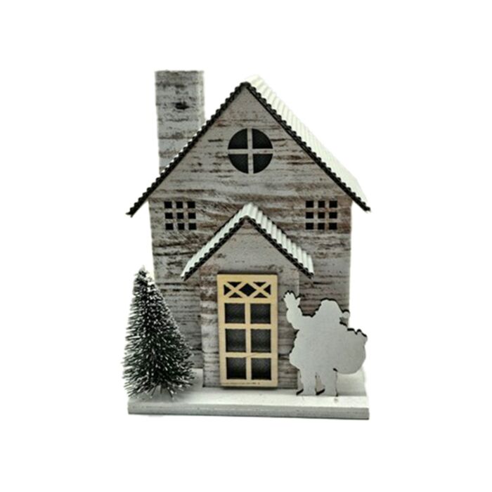 LED Decoration - Silver Birch Christmas House