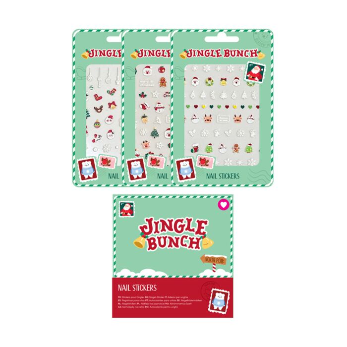 Nail Stickers - Jingle Bunch Christmas