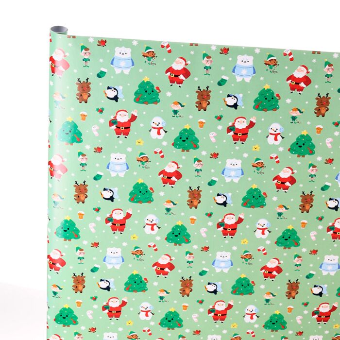 Wrapping Paper 3m Roll - Christmas Jingle Bunch