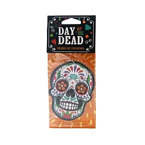 Air Freshener - Orange Scented Day of the Dead