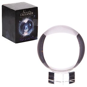 Decorative Mystical 7.5cm Crystal Ball with Stand