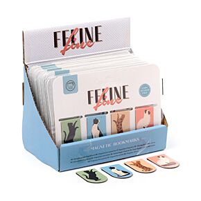 Magnetic Bookmark Set - Feline Fine Cats (New)