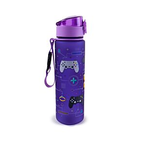 600ml Shatterproof Pop Top Water Bottle - Game Over