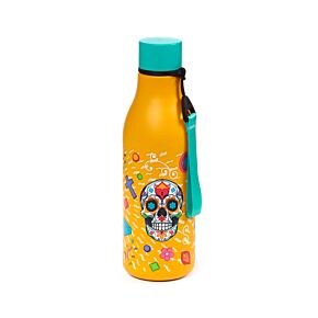 Reusable Insulated Drinks Bottle 500ml - Day of the Dead