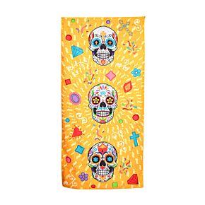 Microfibre Beach Towel - Day of the Dead