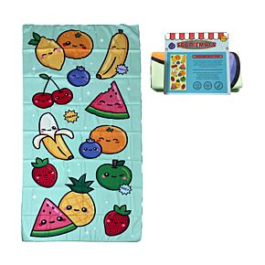 Microfibre Beach Towel - Foodiemals Watermelon & Summer Fruits
