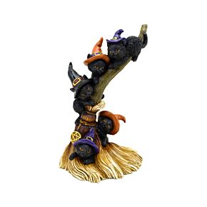 Witches Cat - Climbing Broomstick