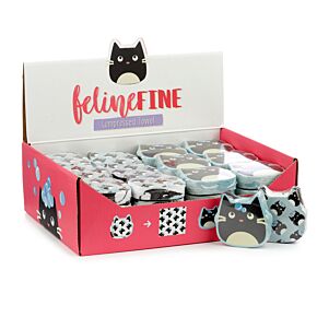 Compressed Travel Towel - Cat Feline Fine
