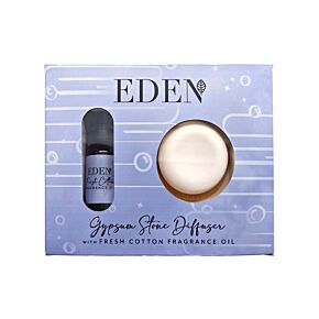 Gypsum Stone Diffuser & Oil Set - Fresh Cotton
