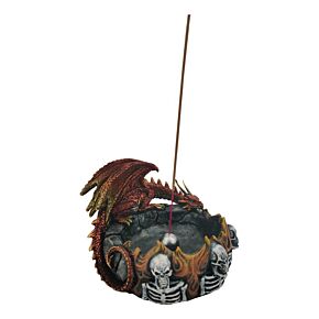 Dark Legends Dragon incense Burner - Ring of Fire