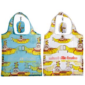 Handy Foldable Shopping Bag - The Beatles Yellow Submarine