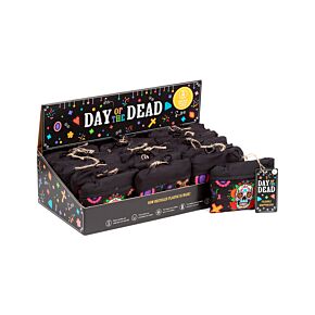 Handy Foldable RPET Shopping Bag - Day of the Dead