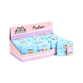 Handy Foldable RPET Shopping Bag - Pusheen the Cat Balloons