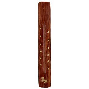 Decorative Unicorn Sheesham Wood Incense Burner Ash Catcher 