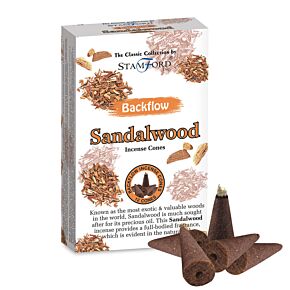 Stamford Backflow Incense Cones - Sandalwood