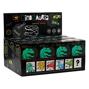 48pc Recycled Jigsaw Puzzle - Dinosauria Jr Surprise 