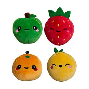 Squidglys Plush Mini Keyring - Foodiemals Fruit