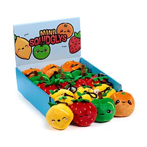 Squidglys Plush Mini Keyring - Foodiemals Fruit
