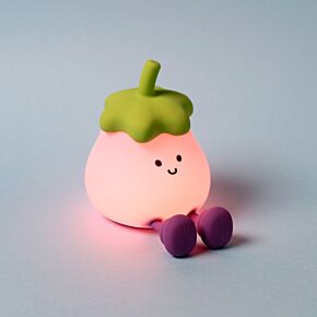 Sleep Lamp Night Light & Phone Stand - Foodiemals Egg Plant