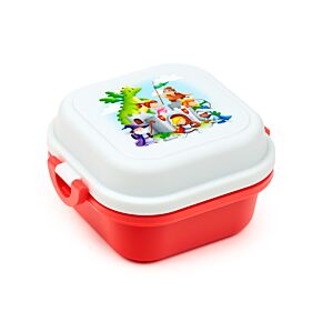 Bento Clip Lock Snack Lunch Box - Knights & Dragons