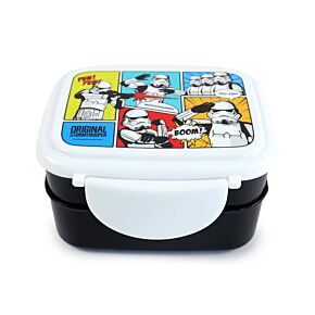 Bento Clip Lock Lunch Box with Cutlery - The Original Stormtrooper