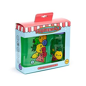 Lunch Box & Water Bottle Set - Foodiemals