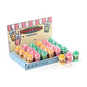 Lip Balm in Shaped Holder - Foodiemals Bubble Tea