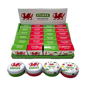 Lip Balm in a Tin - Welsh Dragon Wales (Cymru)