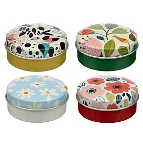 Lip Balm in a Tin - Pick of the Bunch Wisewood, Autumn Falls, Daisy, Poppy