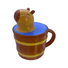 Ceramic Lidded Mug - Capybara