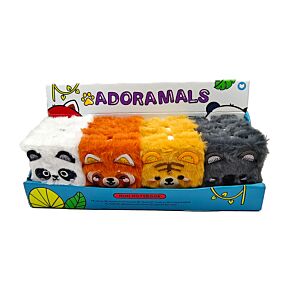 Plush A7 Notebook - Adoramals Wild