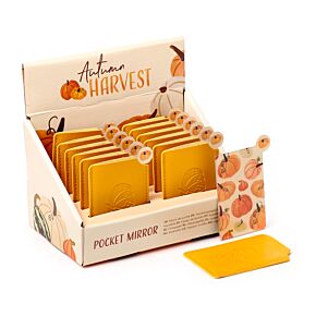 Pocket Mirror - Autumn Harvest
