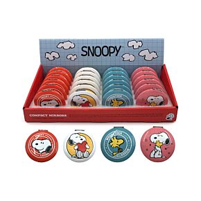 Compact Mirror - Peanuts Snoopy & Woodstock