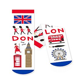 London Souvenir Compressed Magic Socks