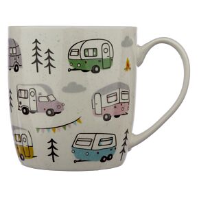 Porcelain Mug - Wildwood Caravan