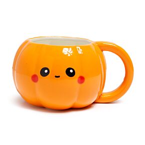 Novelty Shaped Ceramic Mug - Pumpkin Foodiemals