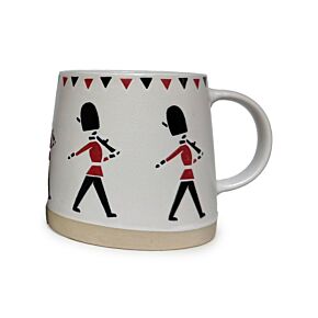 London Souvenir Guardsman Tapered Stoneware Mug