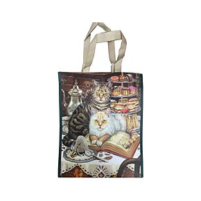 Lisa Parker Brewed Prophecies Cat Reusable Shopping Bag