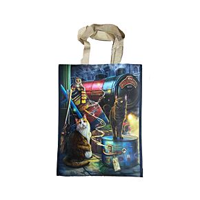 Lisa Parker Witchwood Express Cat Reusable Shopping Bag