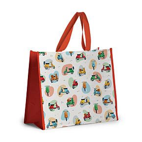 Durable Reusable Shopping Bag - Scooter