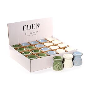 Porcelain Small Oil Burner - Eden Tree Motif
