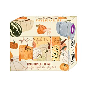Set of 3 Fragrance Oils - Autumn Harvest