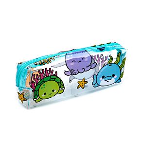 Clear Window Pencil Case - Adoramals Ocean