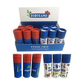 Colouring Pencil Tube - Scotland Souvenir