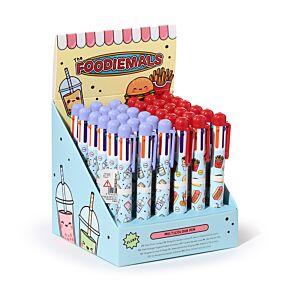 Multi Colour Pen (6 Colours) - Foodiemals