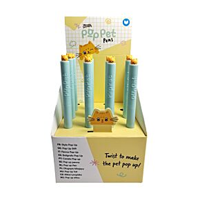 Twist Pop Pet Pen - Beans & Co Cats