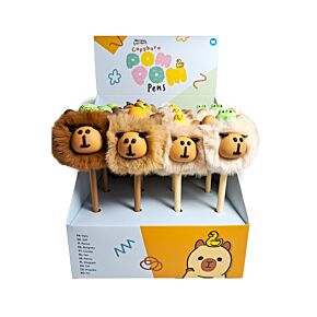 Fine Tip Pen - Capybara Pom Pom Topper Fine Tip Pen - Capybara Pom Pom Topper