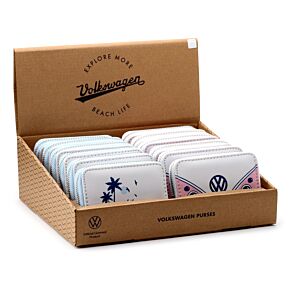 Small Zip Around Wallet - Volkswagen VW T1 Camper Bus Explore More