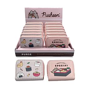 Pusheen the Cat Sushi Club Zip Around Small Wallet Purse